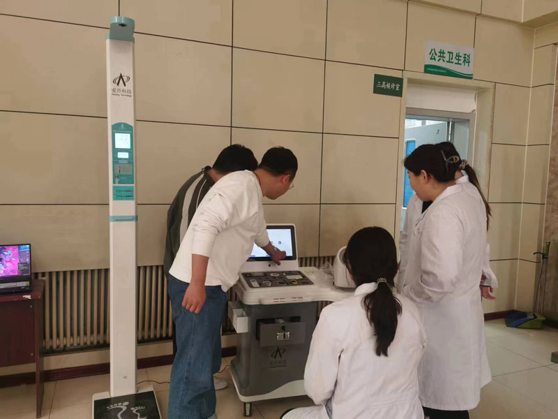 ?德州社區(qū)衛(wèi)生服務(wù)中心成功引進上禾健康體檢一體機